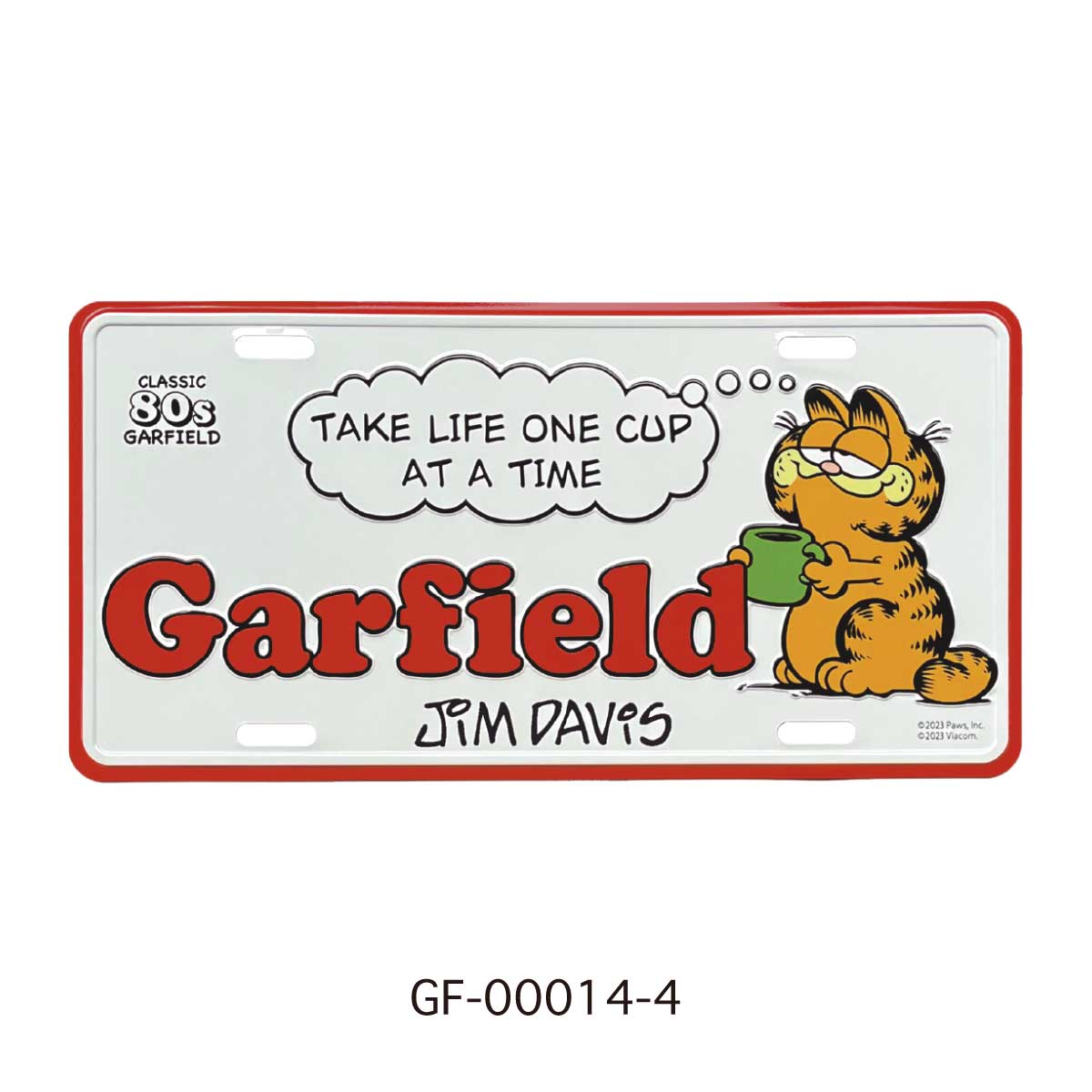 【GARFIELD】CM PLATE/【ガーフィールド】 CMプレート