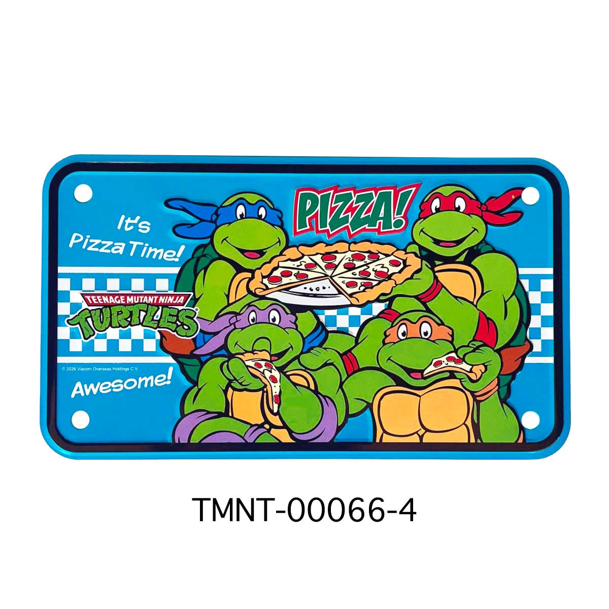 【Mutant Turtles】BIKER CM PLATE/【ミュータントタートルズ】 バイカーCMプレート