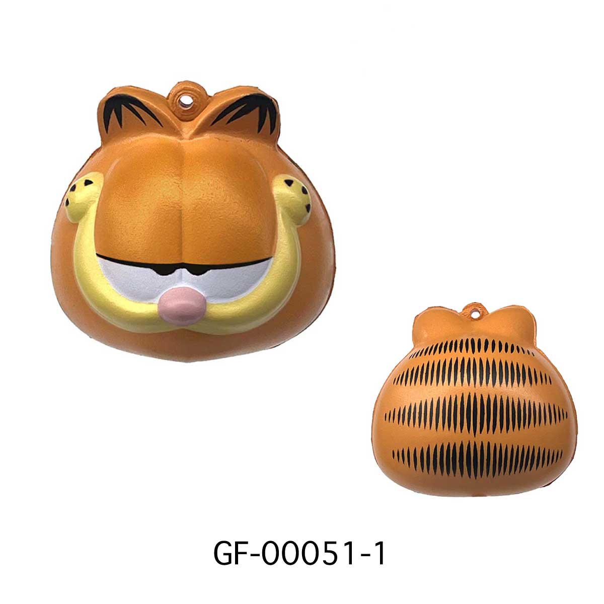 【GARFIELD】SQUEEZE TOPPER KEY CHAIN/【ガーフィールド】 スクイーズトッパーキーチェーン