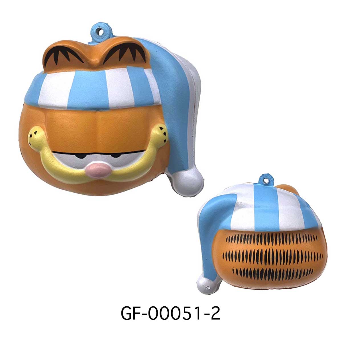 【GARFIELD】SQUEEZE TOPPER KEY CHAIN/【ガーフィールド】 スクイーズトッパーキーチェーン