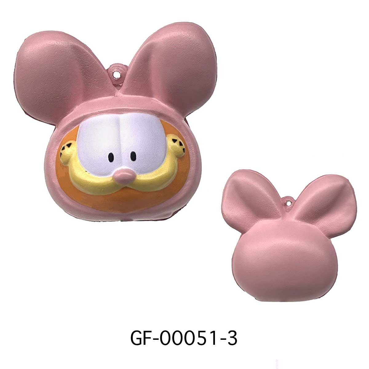 【GARFIELD】SQUEEZE TOPPER KEY CHAIN/【ガーフィールド】 スクイーズトッパーキーチェーン