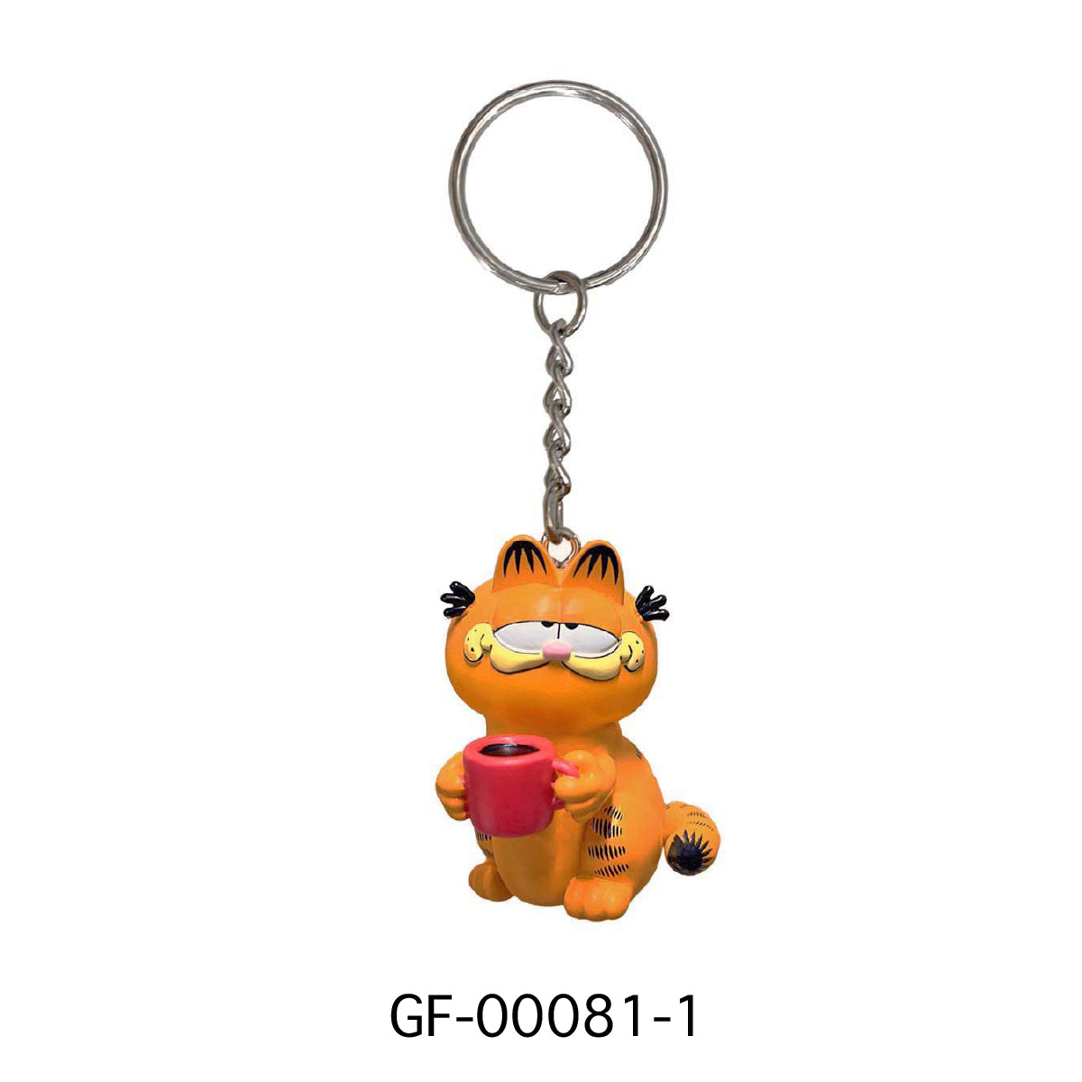 【GARFIELD】3D PVCキーリング/【ガーフィールド】 3D PVCキーリング