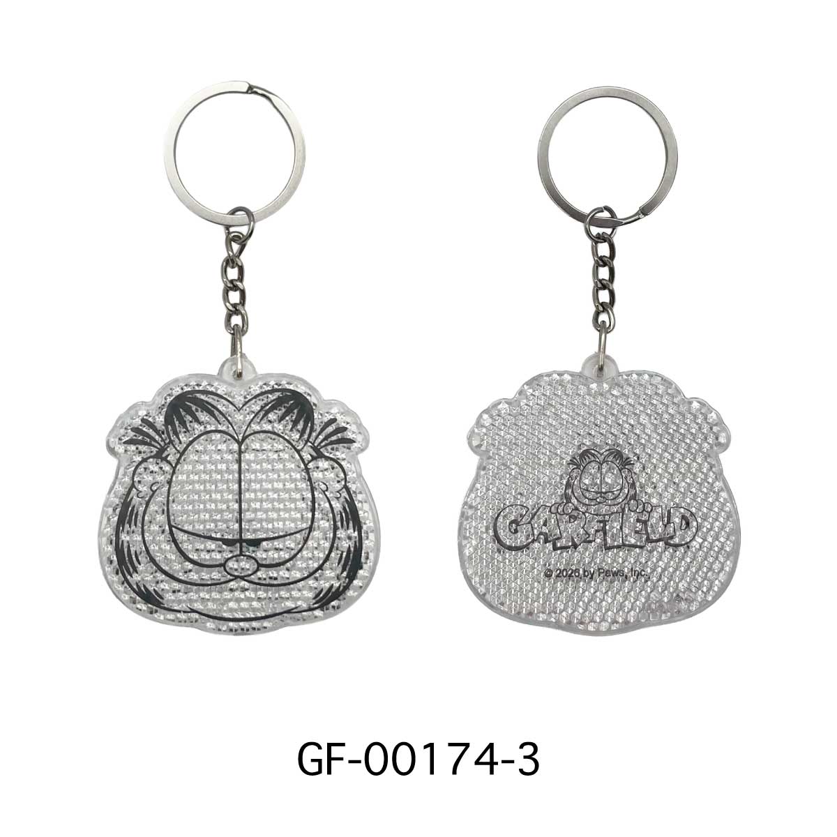 GARFIELD REFLECTOR KEYRING/リフレクターキーリング