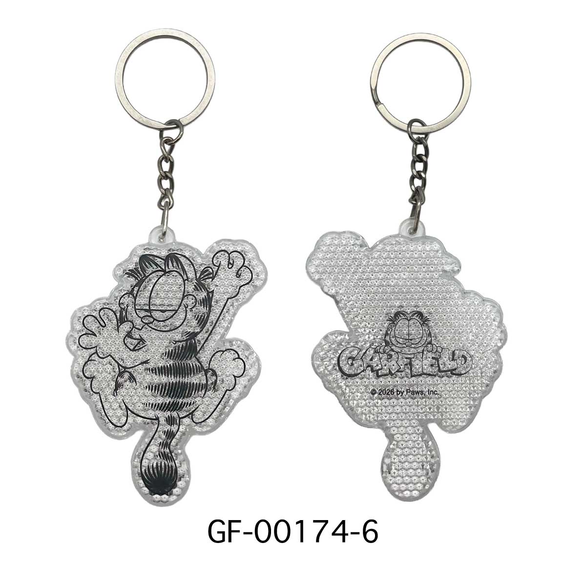 GARFIELD REFLECTOR KEYRING/リフレクターキーリング