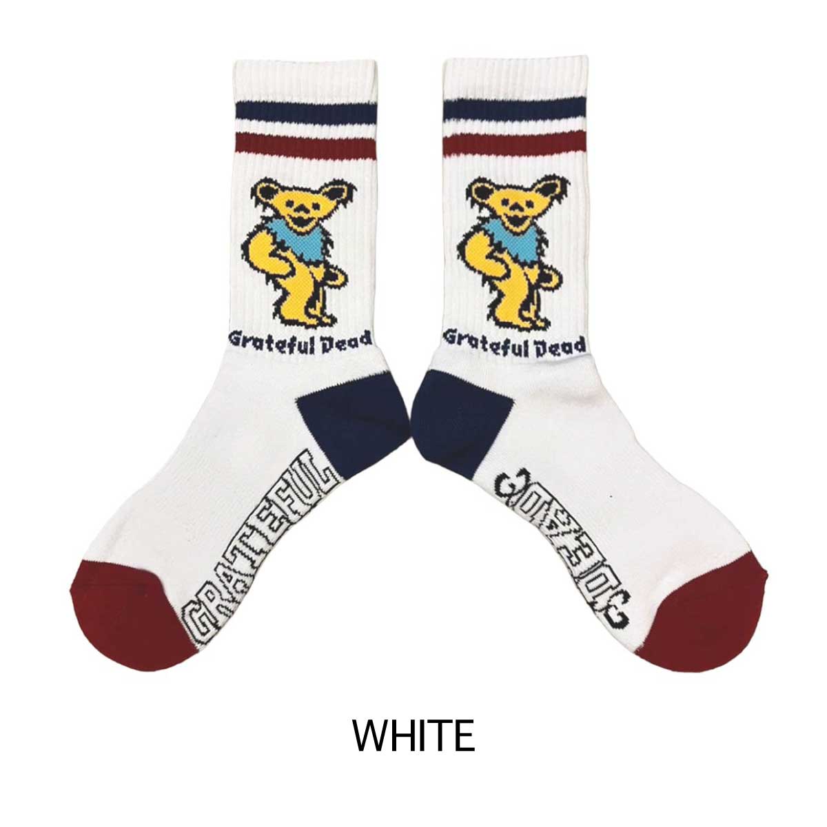 【DANCING BEAR】DEAD BEAR SOCKS/【ダンシングベア】 デッドベアソックス