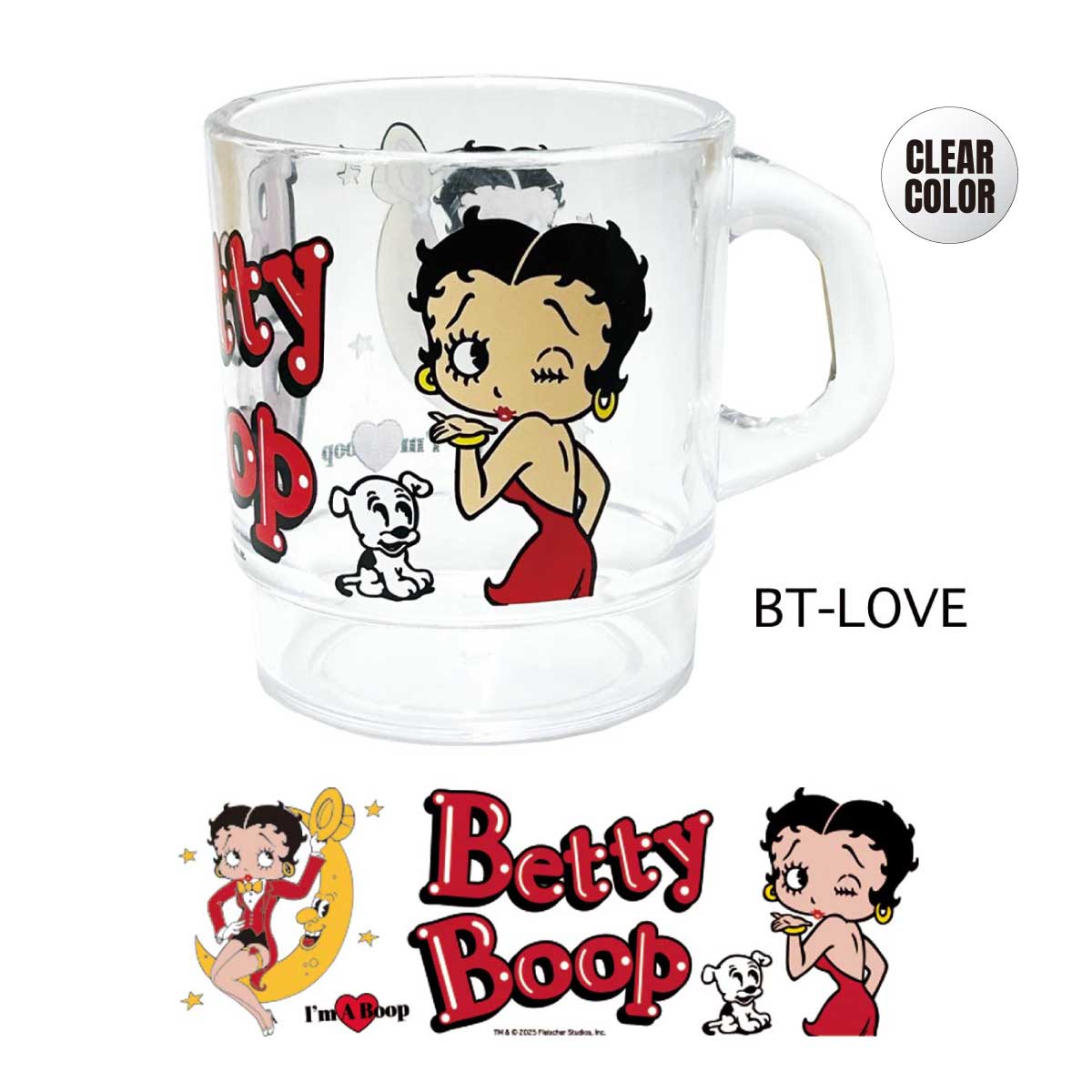 【BETTY BOOP】MILKY STACKING MUG/【ベティブープ】 ミルキースタッキングマグ