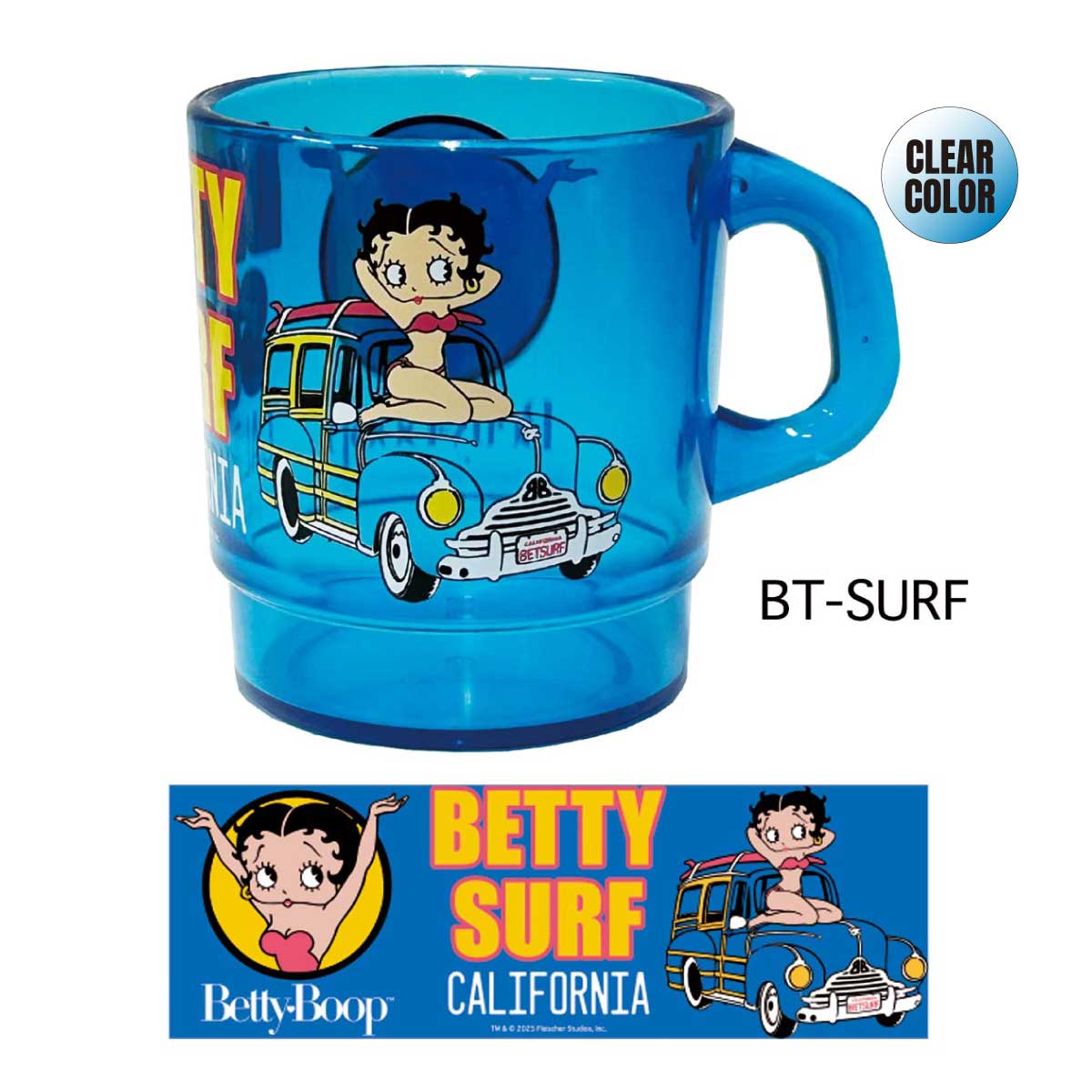 BETTY BOOP】MILKY STACKING MUG/【ベティブープ】 ミルキー