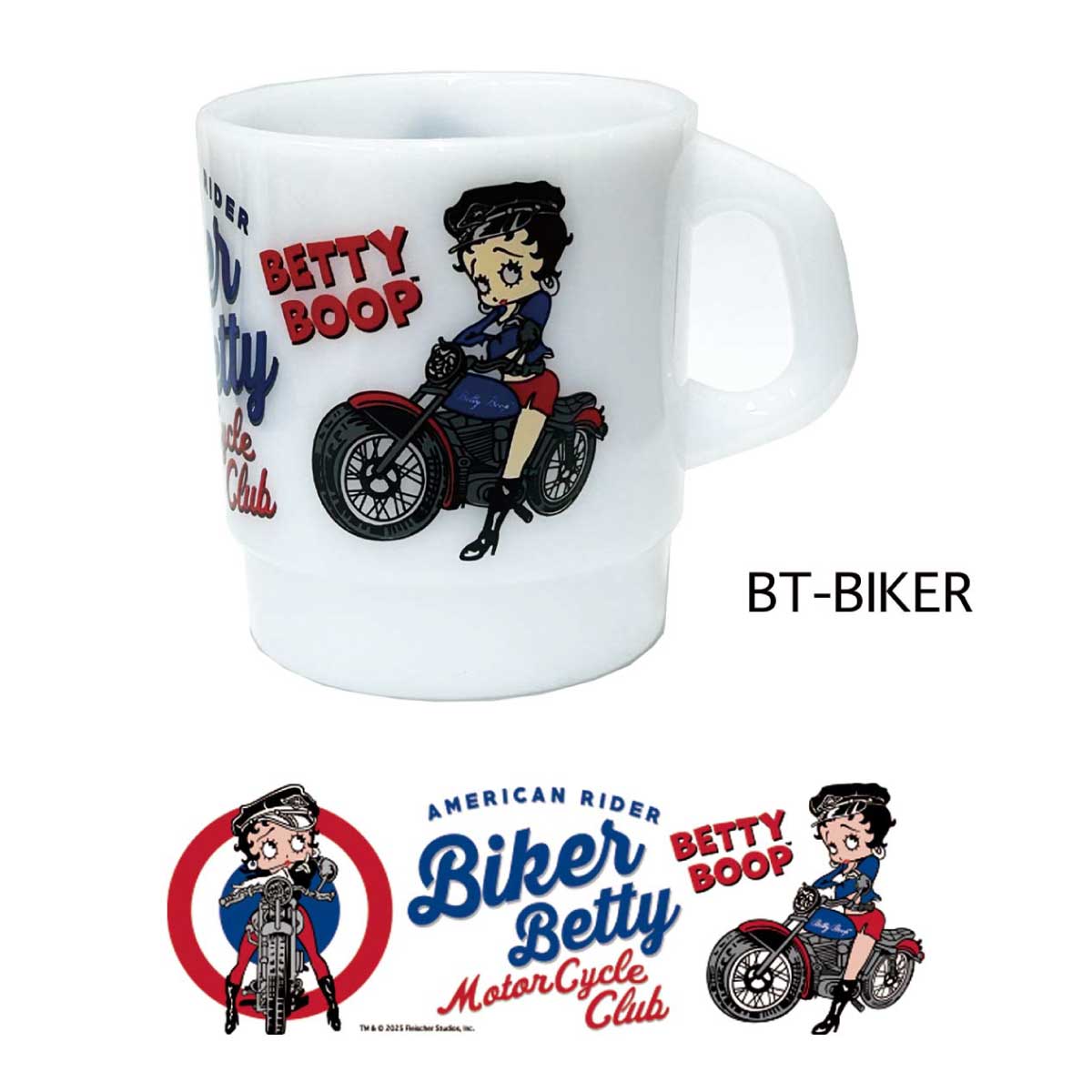 BETTY BOOP】MILKY STACKING MUG/【ベティブープ】 ミルキー