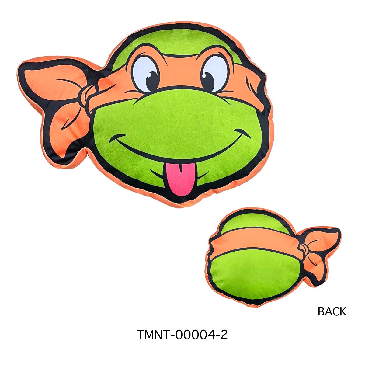 【Mutant Turtles】DIE CUT CUSHION/【ミュータントタートルズ】 ダイカットクッション