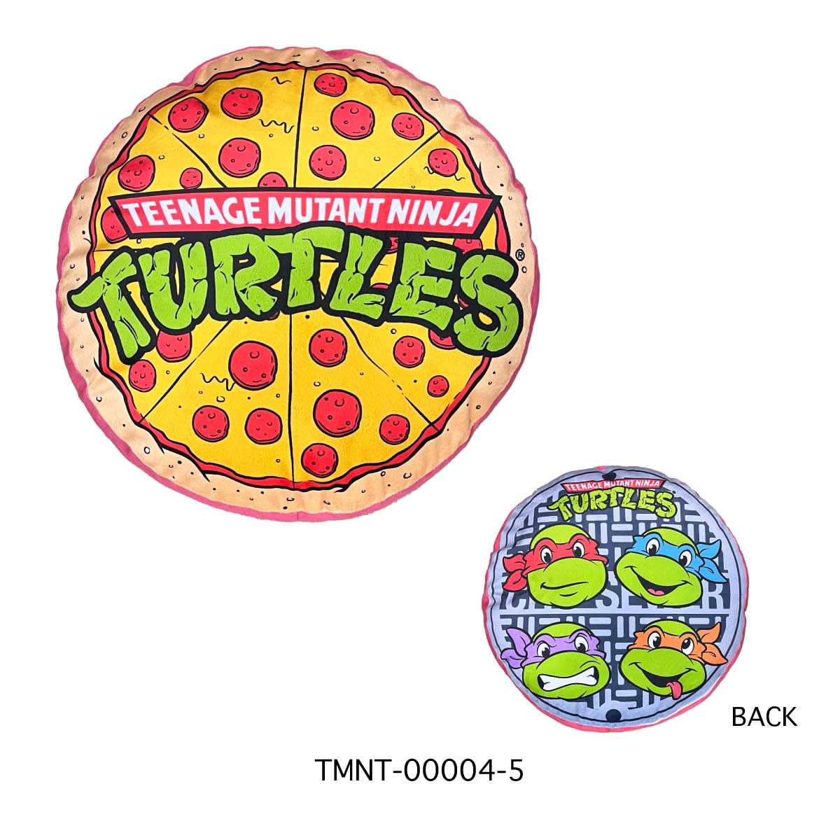 【Mutant Turtles】DIE CUT CUSHION/【ミュータントタートルズ】 ダイカットクッション