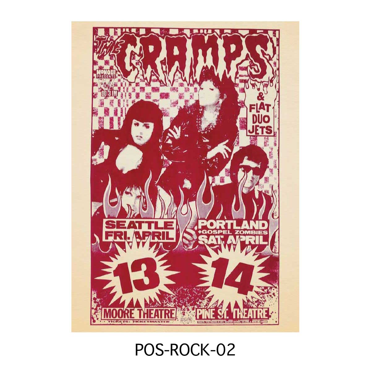 ROCK POSTER 【L size】/ロックポスター 【Lサイズ】