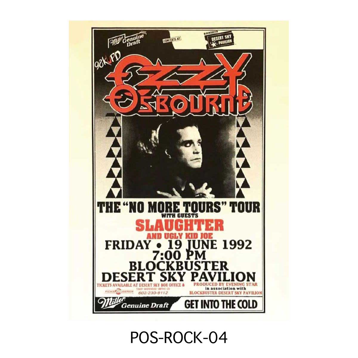 ROCK POSTER 【L size】/ロックポスター 【Lサイズ】