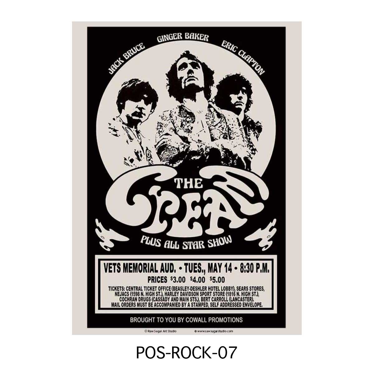 ROCK POSTER 【L size】/ロックポスター 【Lサイズ】