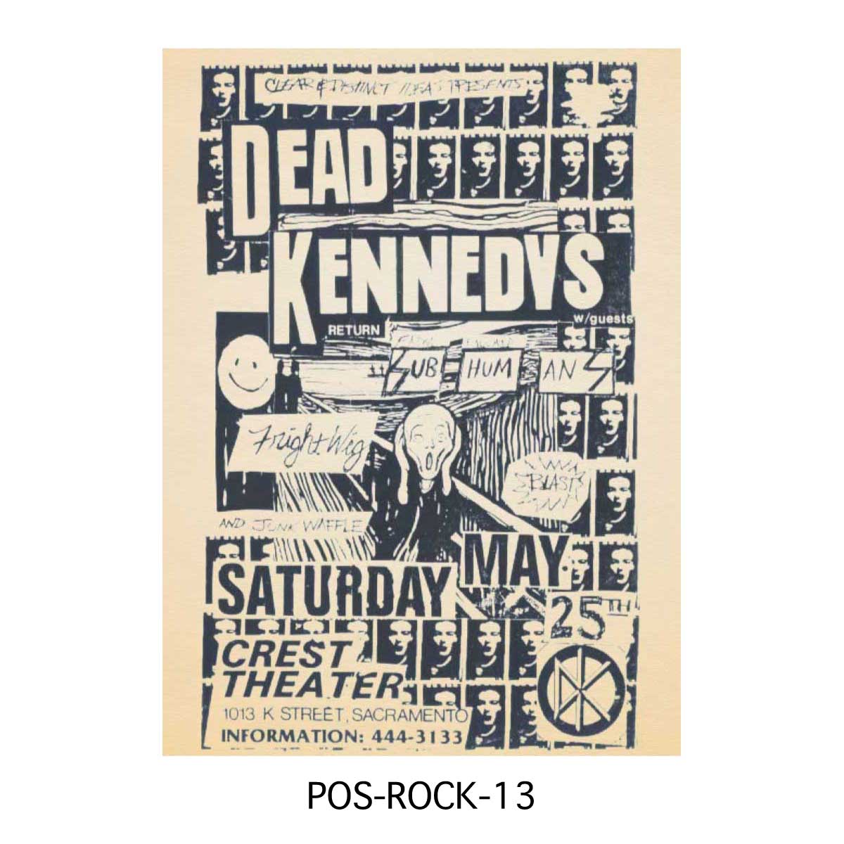 ROCK POSTER 【L size】/ロックポスター 【Lサイズ】