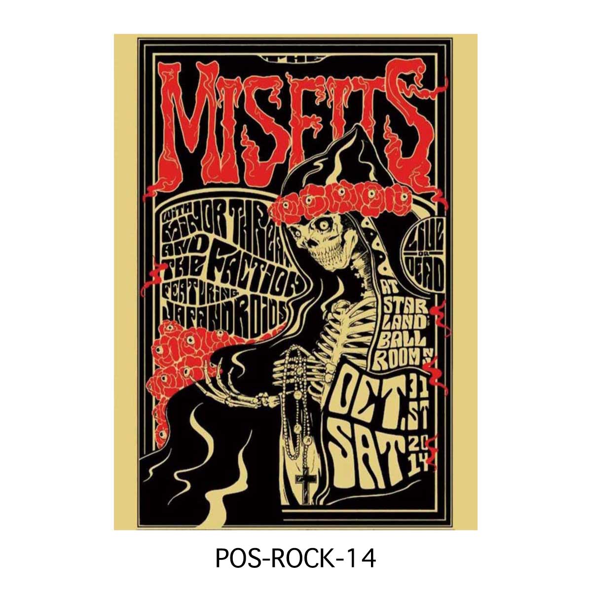 ROCK POSTER 【L size】/ロックポスター 【Lサイズ】