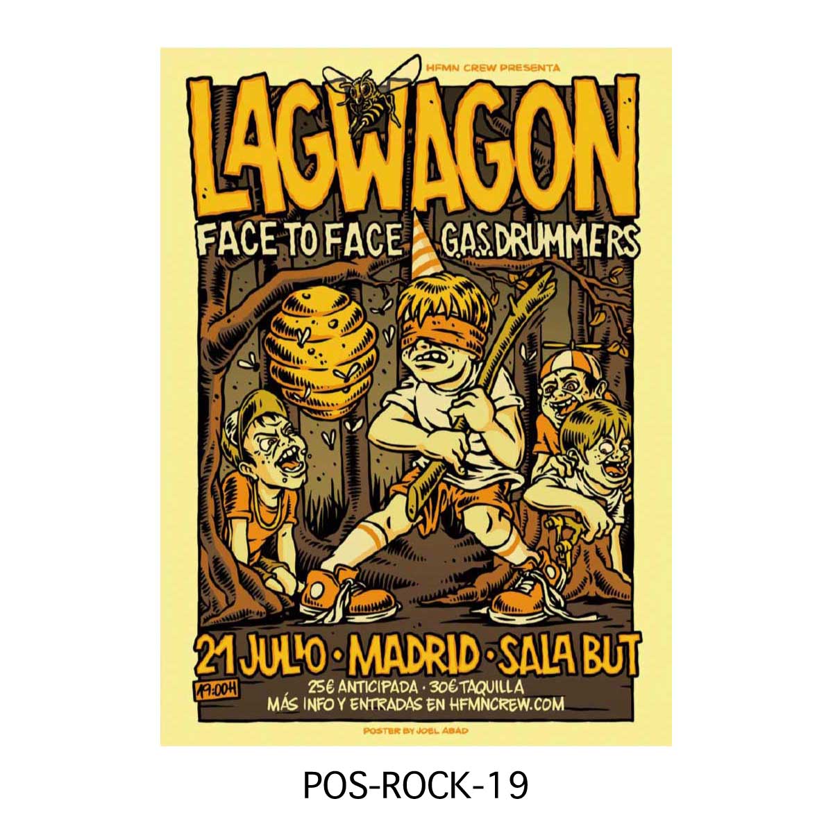 ROCK POSTER 【L size】/ロックポスター 【Lサイズ】