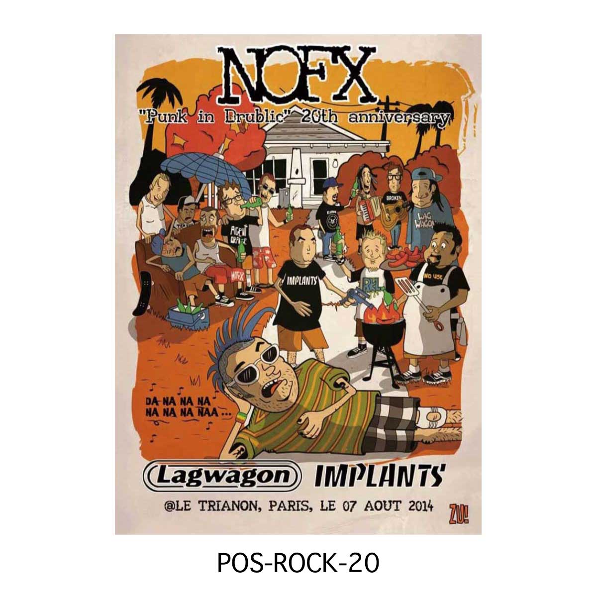 ROCK POSTER 【L size】/ロックポスター 【Lサイズ】