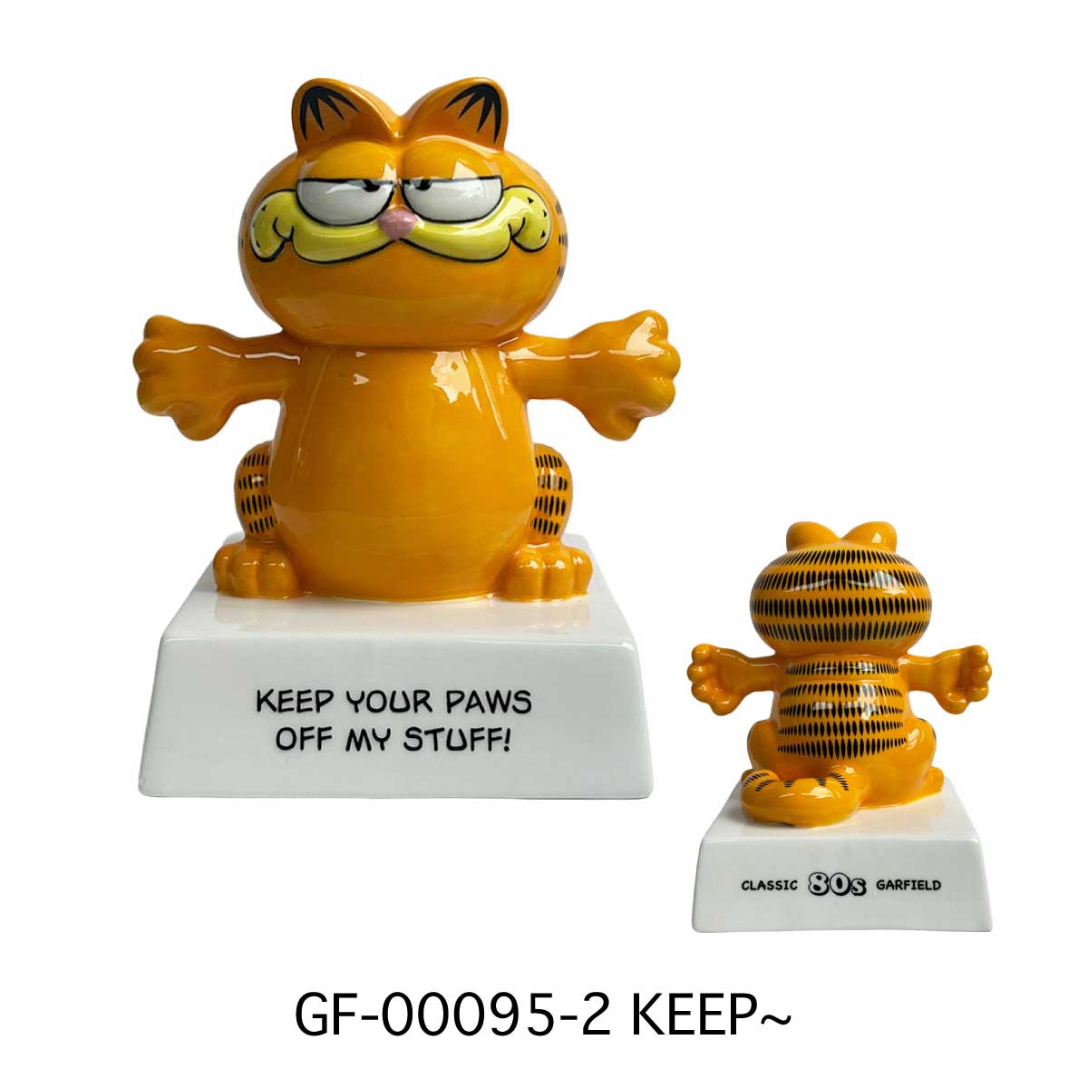 【GARFIELD】 CERAMIC MESSAGE DOLL/【ガーフィールド】 セラミックメッセージドール