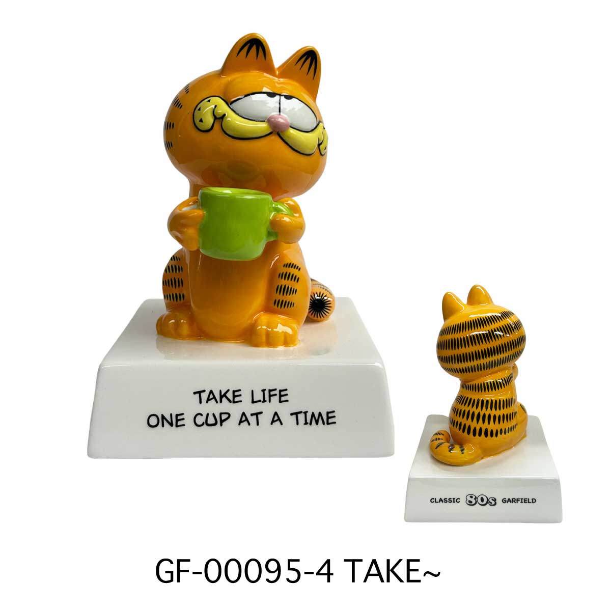 【GARFIELD】 CERAMIC MESSAGE DOLL/【ガーフィールド】 セラミックメッセージドール