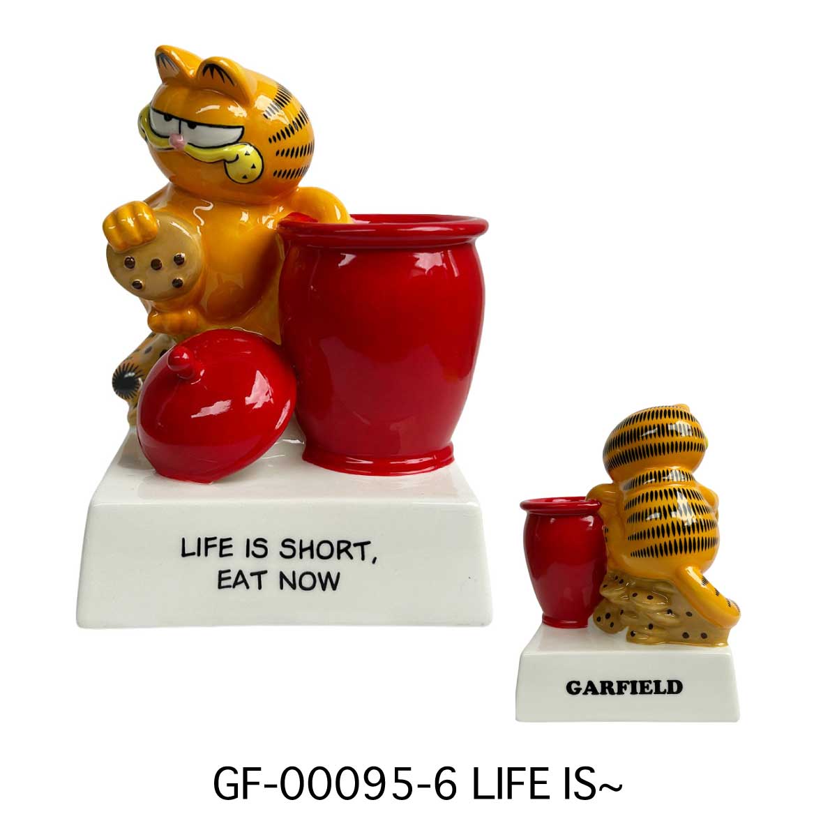 【GARFIELD】 CERAMIC MESSAGE DOLL/【ガーフィールド】 セラミックメッセージドール