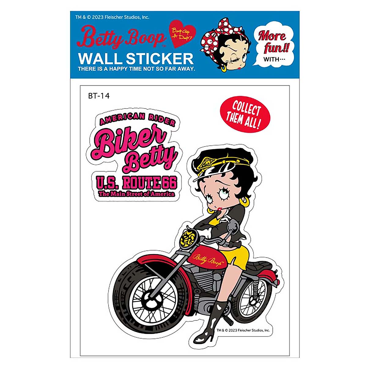 【BETTY BOOP】STICKER/【ベティブープ】 ステッカー