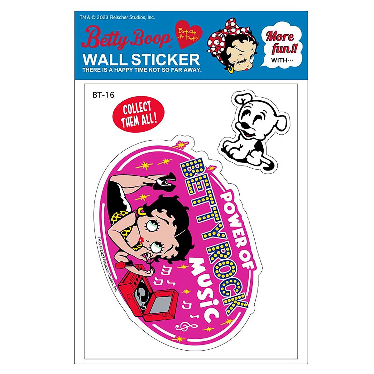 【BETTY BOOP】STICKER/【ベティブープ】 ステッカー