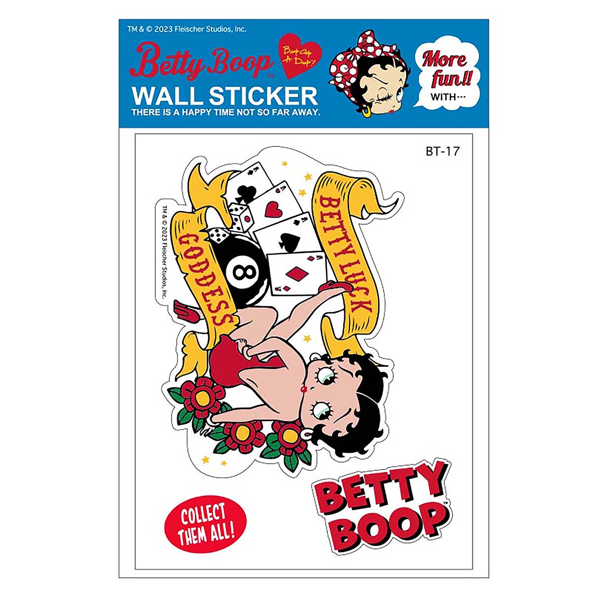 【BETTY BOOP】STICKER/【ベティブープ】 ステッカー