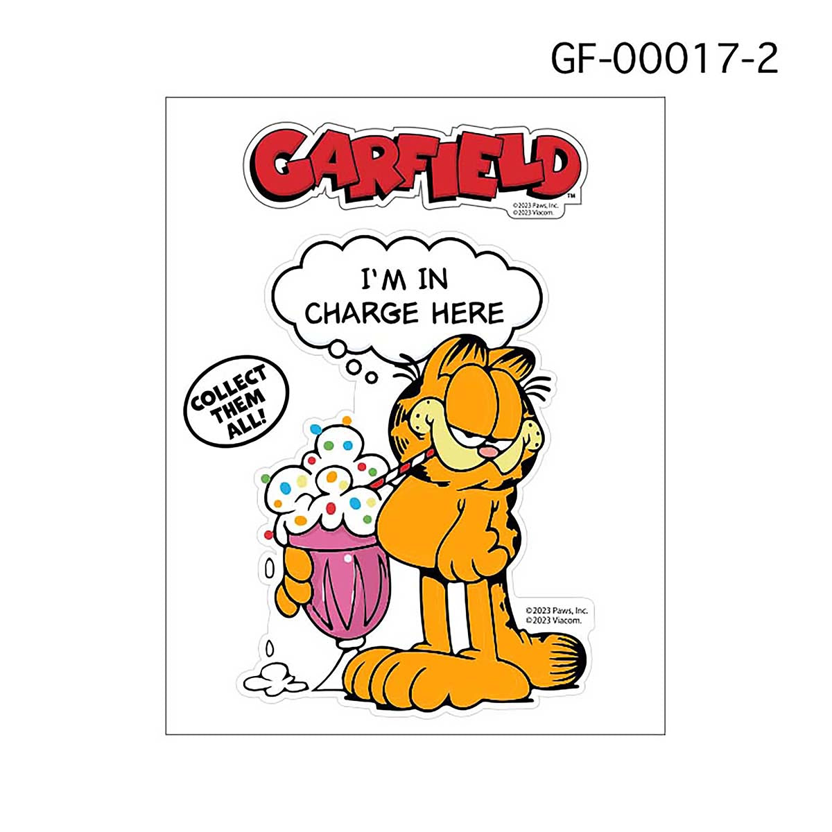 【GARFIELD】STICKER/【ガーフィールド】 ステッカー