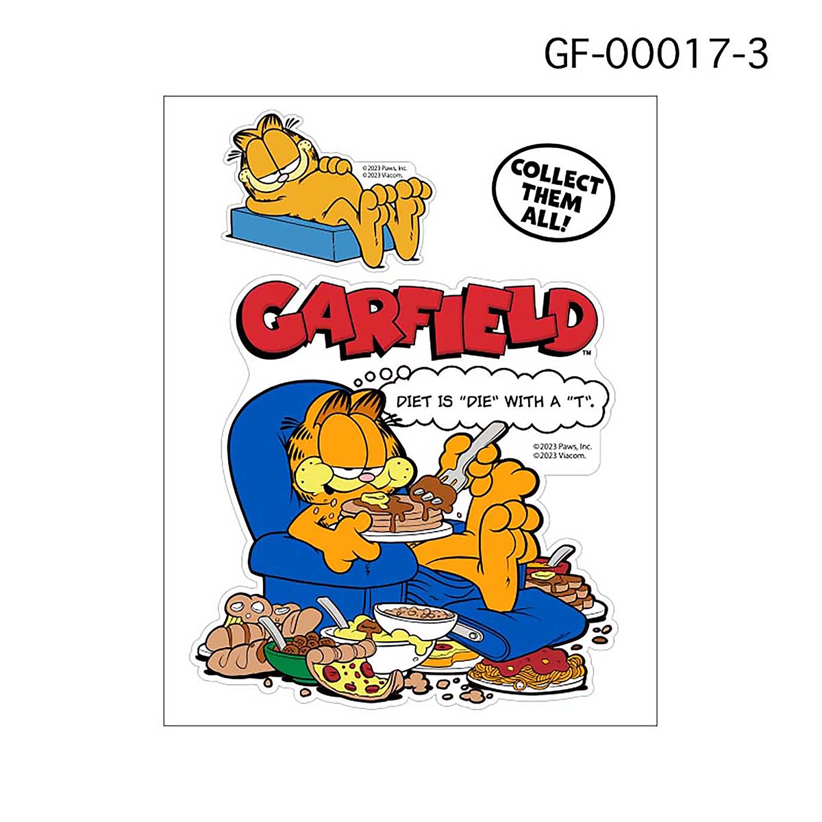 【GARFIELD】STICKER/【ガーフィールド】 ステッカー