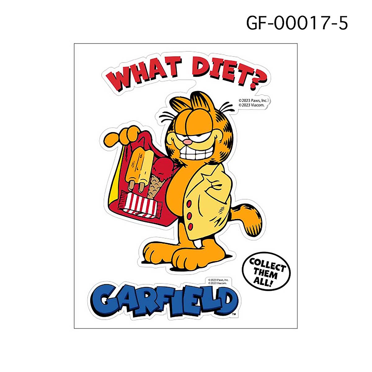 【GARFIELD】STICKER/【ガーフィールド】 ステッカー