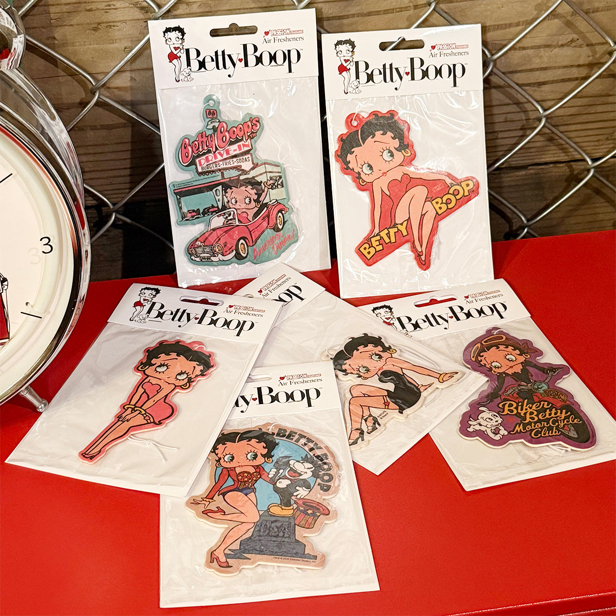 【BETTY BOOP】AIR FRESHENER/【ベティブープ】 エアーフレッシュナー