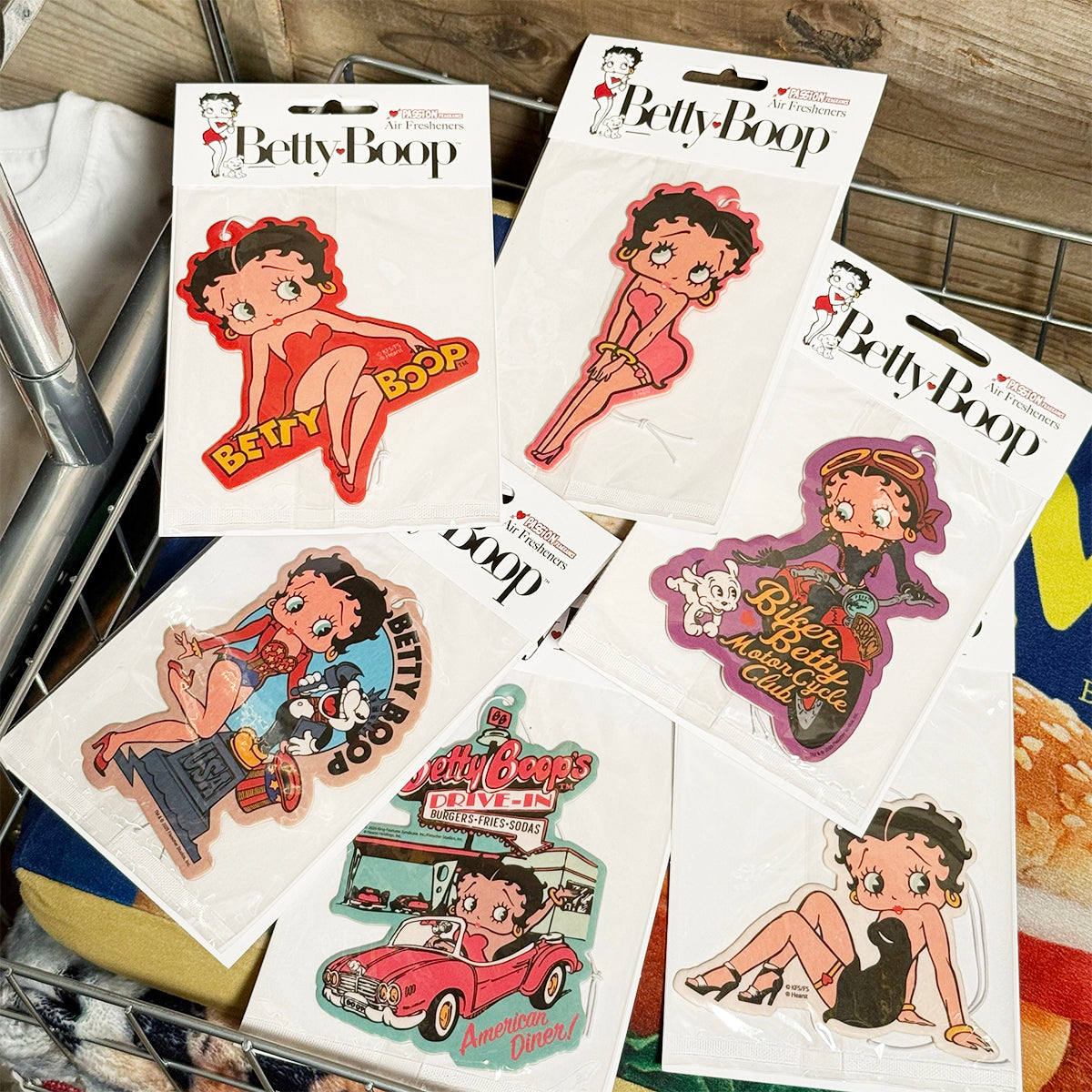 【BETTY BOOP】AIR FRESHENER/【ベティブープ】 エアーフレッシュナー