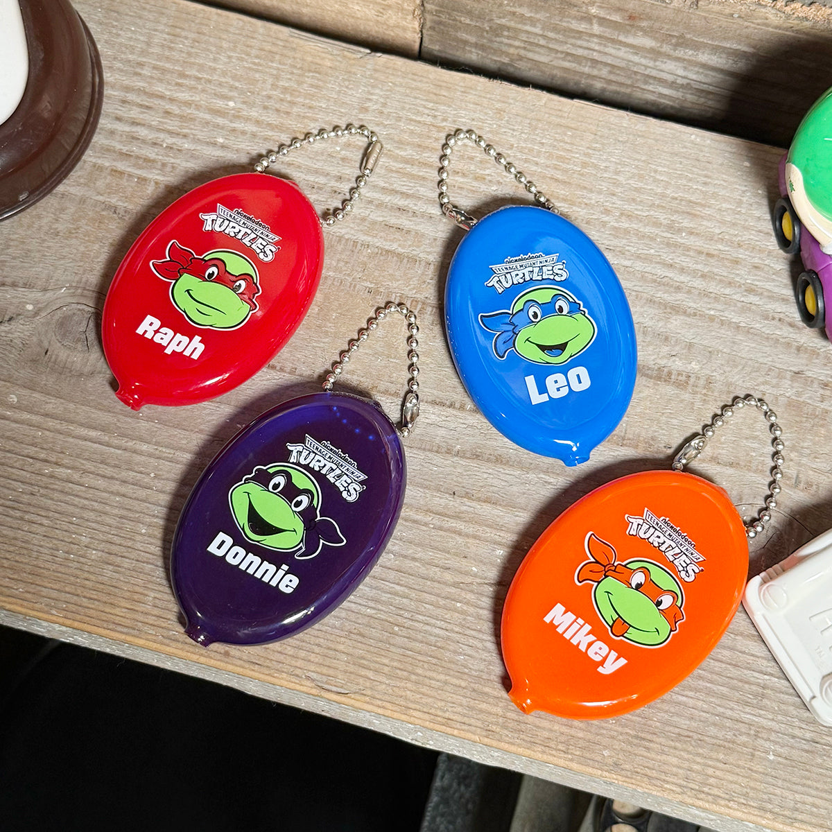 【Mutant Turtles】RUBBER COIN CASE/【ミュータントタートルズ】 ラバーコインケース