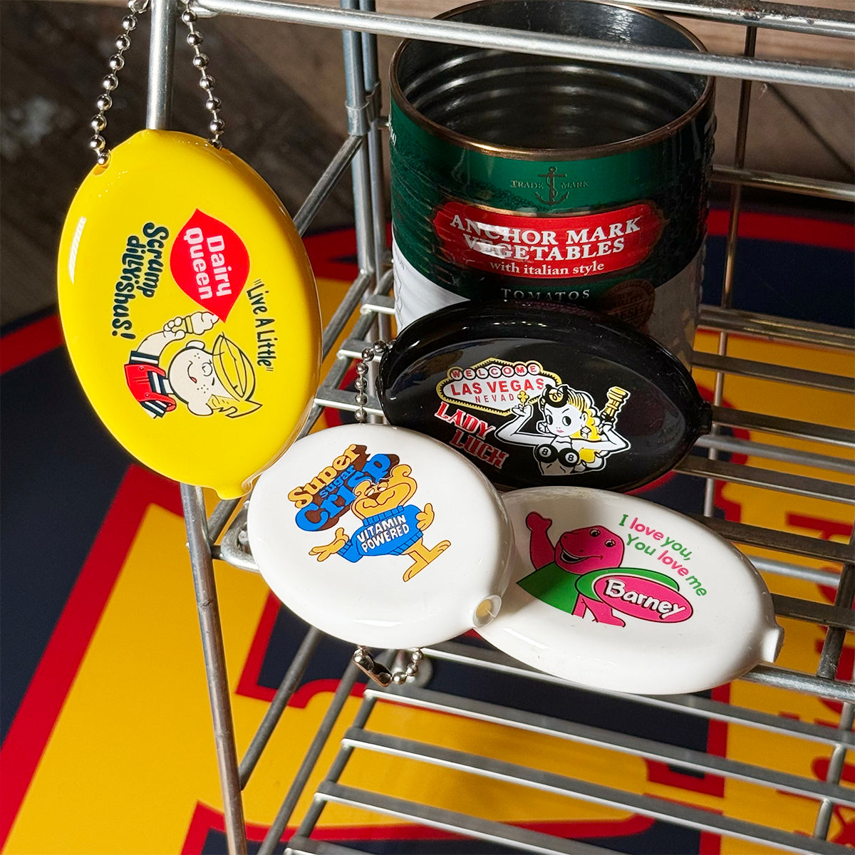 【ADVERTISING】RUBBER COIN CASE/【アドバタイジング】 ラバーコインケース