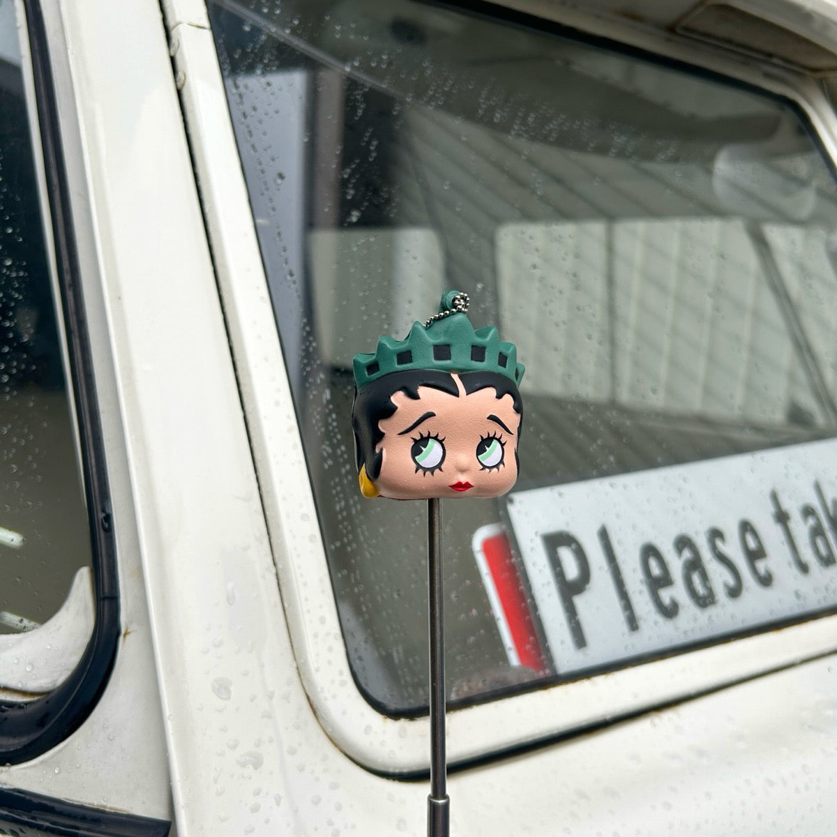 【BETTY BOOP】SQUEEZE TOPPER KEY CHAIN/【ベティブープ】 スクイーズトッパーキーチェーン