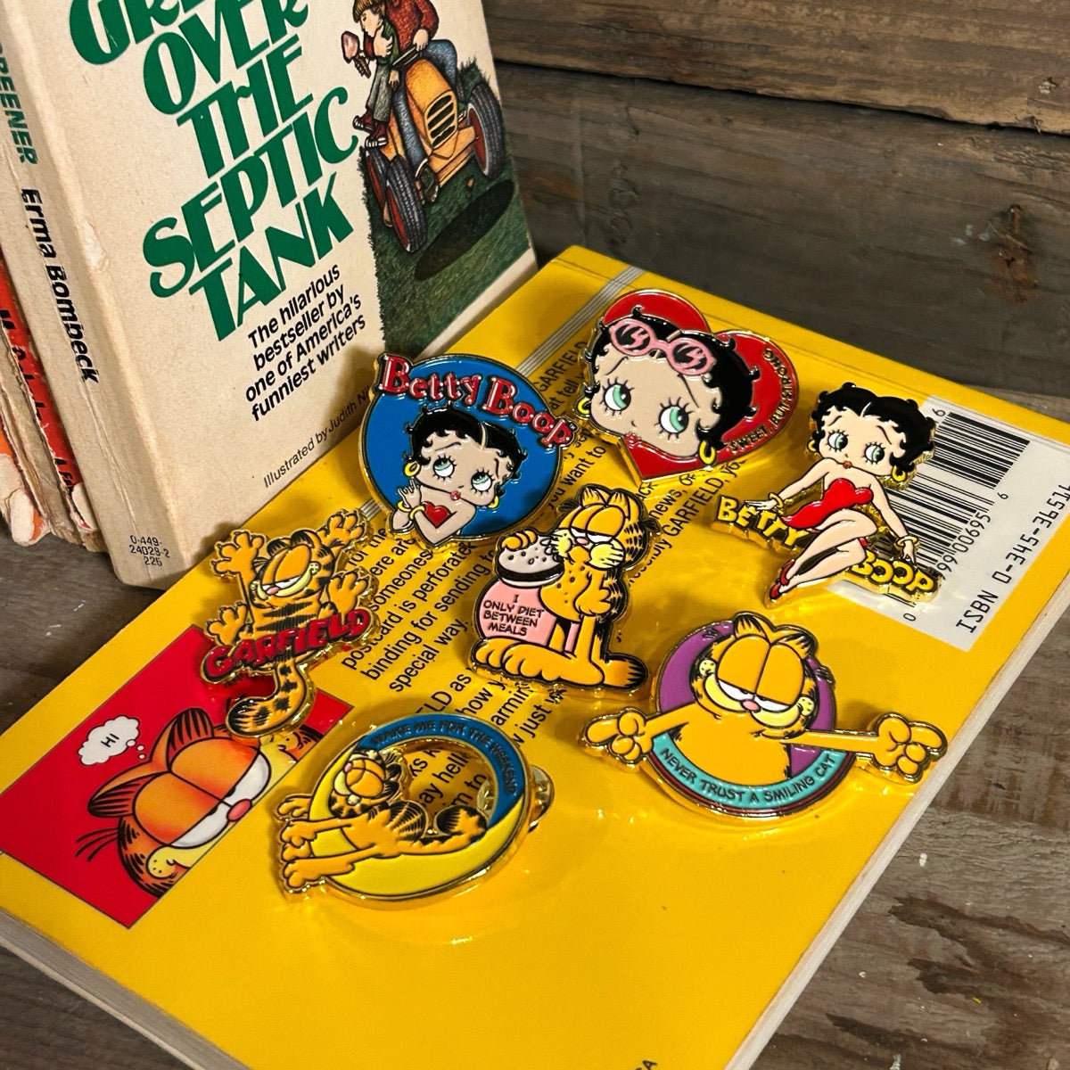 BETTY BOOP & GARFIELD PINS/ベティブープ ＆ ガーフィールド ピンズ