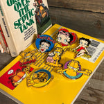 BETTY BOOP & GARFIELD PINS/ベティブープ ＆ ガーフィールド ピンズ