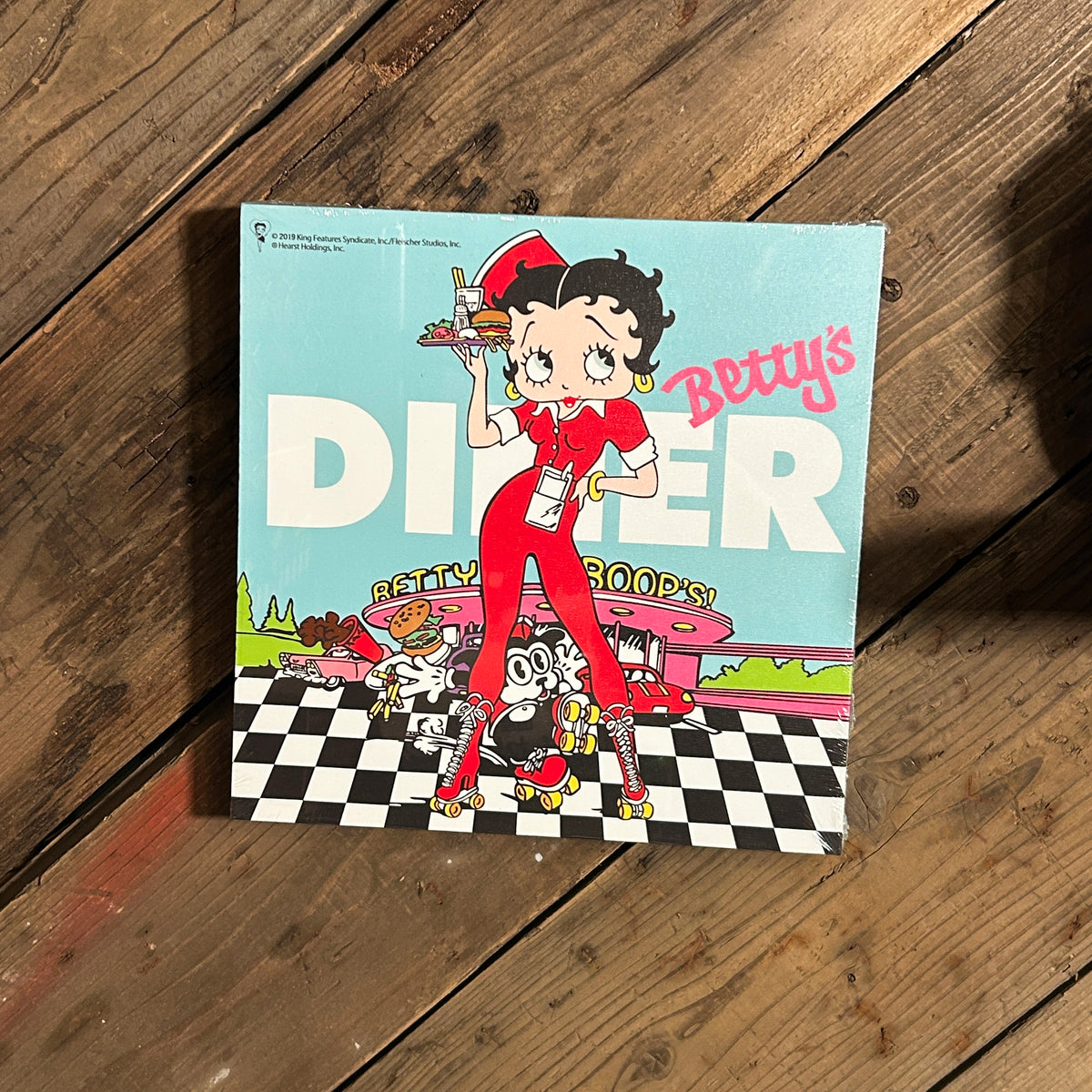 【BETTY BOOP】 CANVAS LIGHT BOX/【ベティブープ】 キャンバスライトボックス