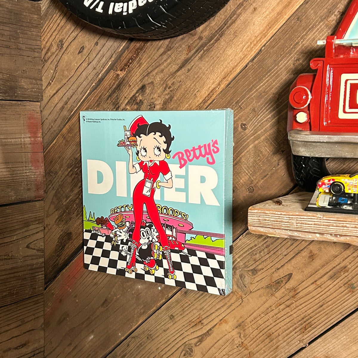 【BETTY BOOP】 CANVAS LIGHT BOX/【ベティブープ】 キャンバスライトボックス