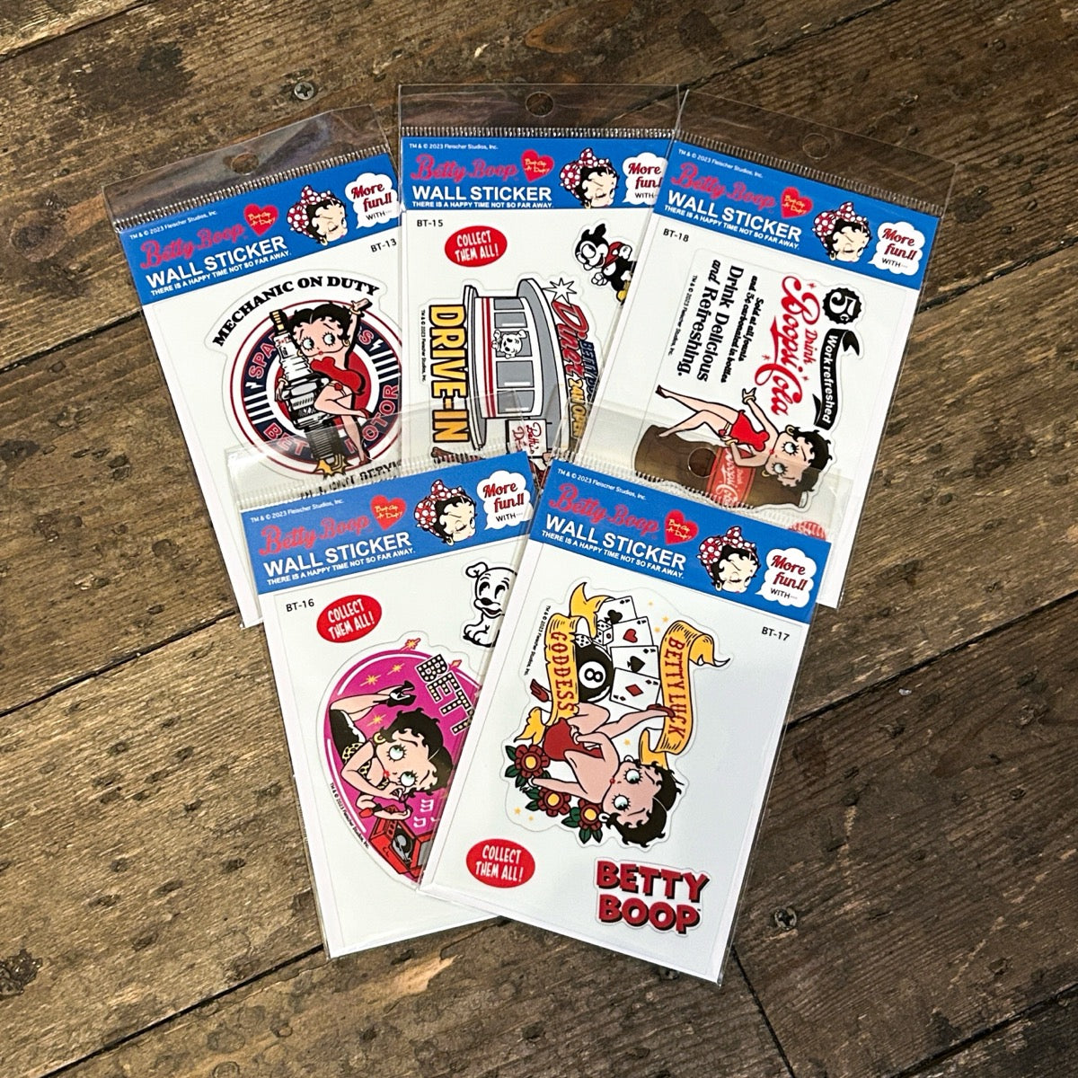 【BETTY BOOP】STICKER/【ベティブープ】 ステッカー