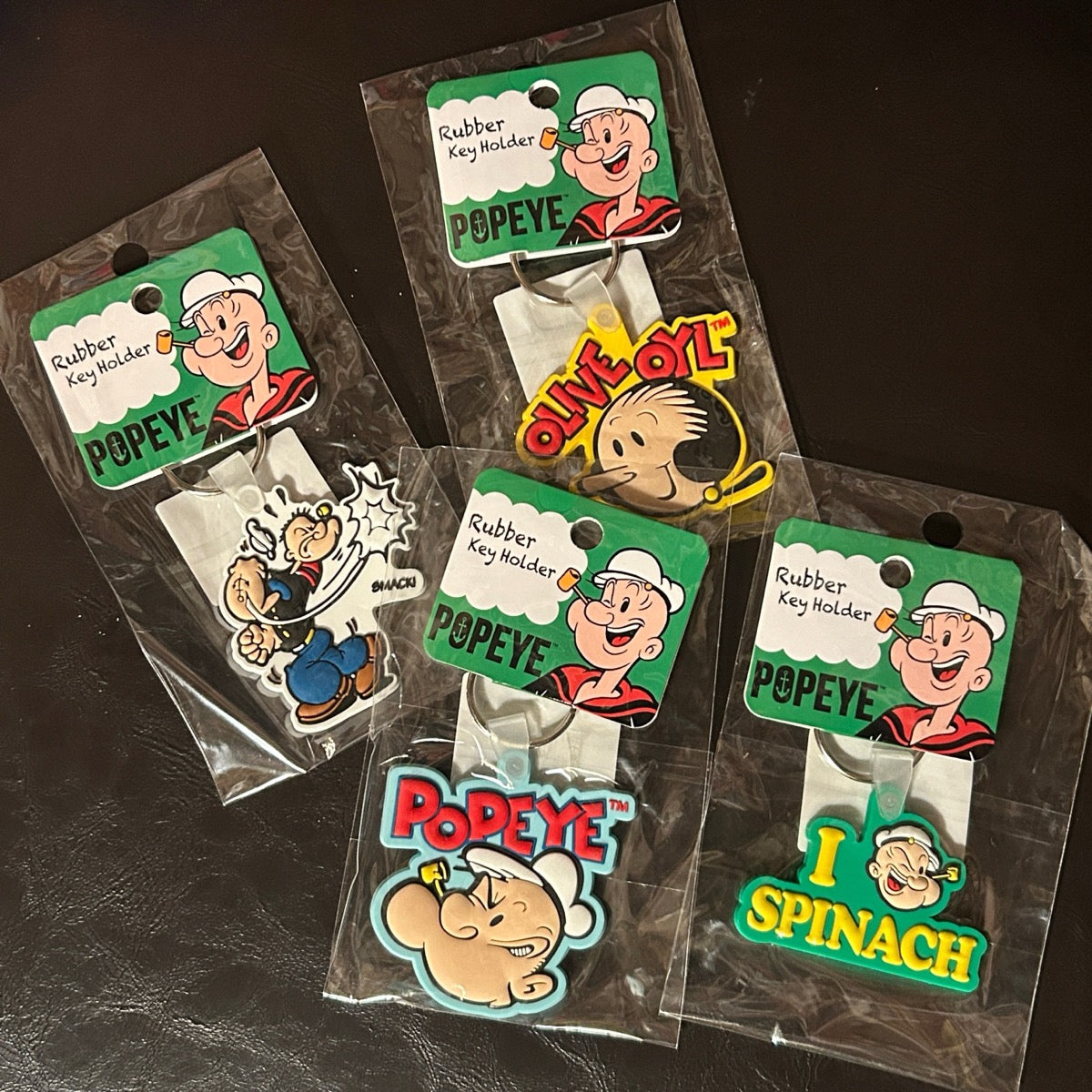 【POPEYE】RUBBER KEY HOLDER/【ポパイ】 ラバーキーホルダー