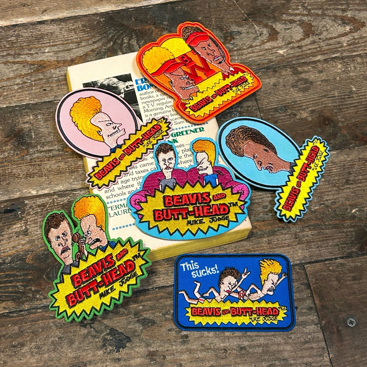 【Beavis and Butt-Head】 PATCH/【ビーバス＆バットヘッド】 パッチ