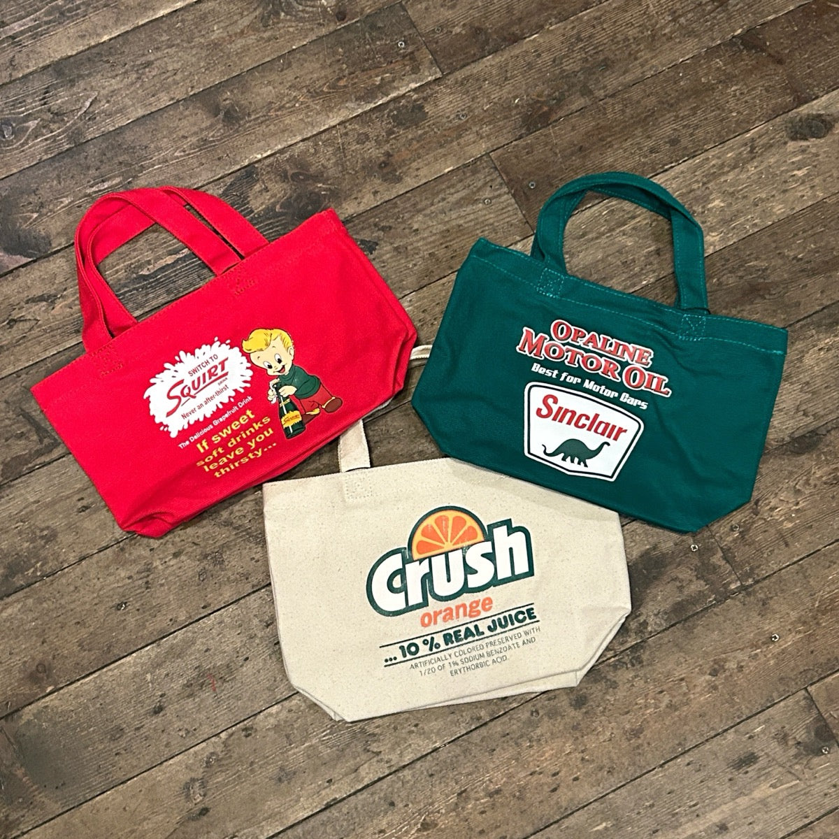 【ADVERTISING】 MINI TOTE BAG/【アドバタイジング】 ミニトートバッグ
