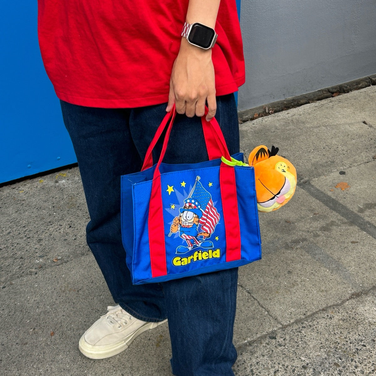 SQUARE MINI TOTE BAG/スクエアミニトートバッグ