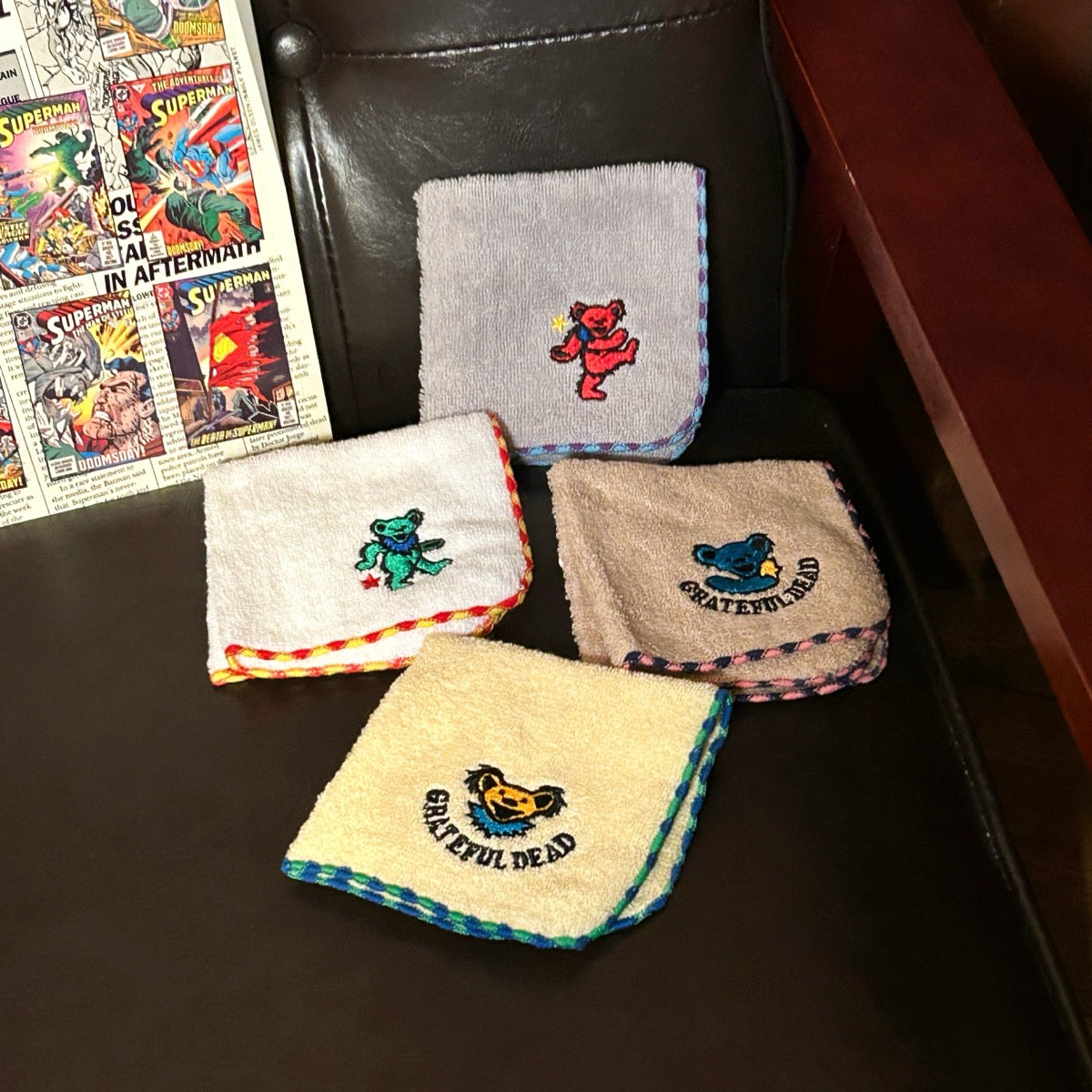 【Dancing Bear】 MINI TOWEL/【ダンシングベア】 ミニタオル