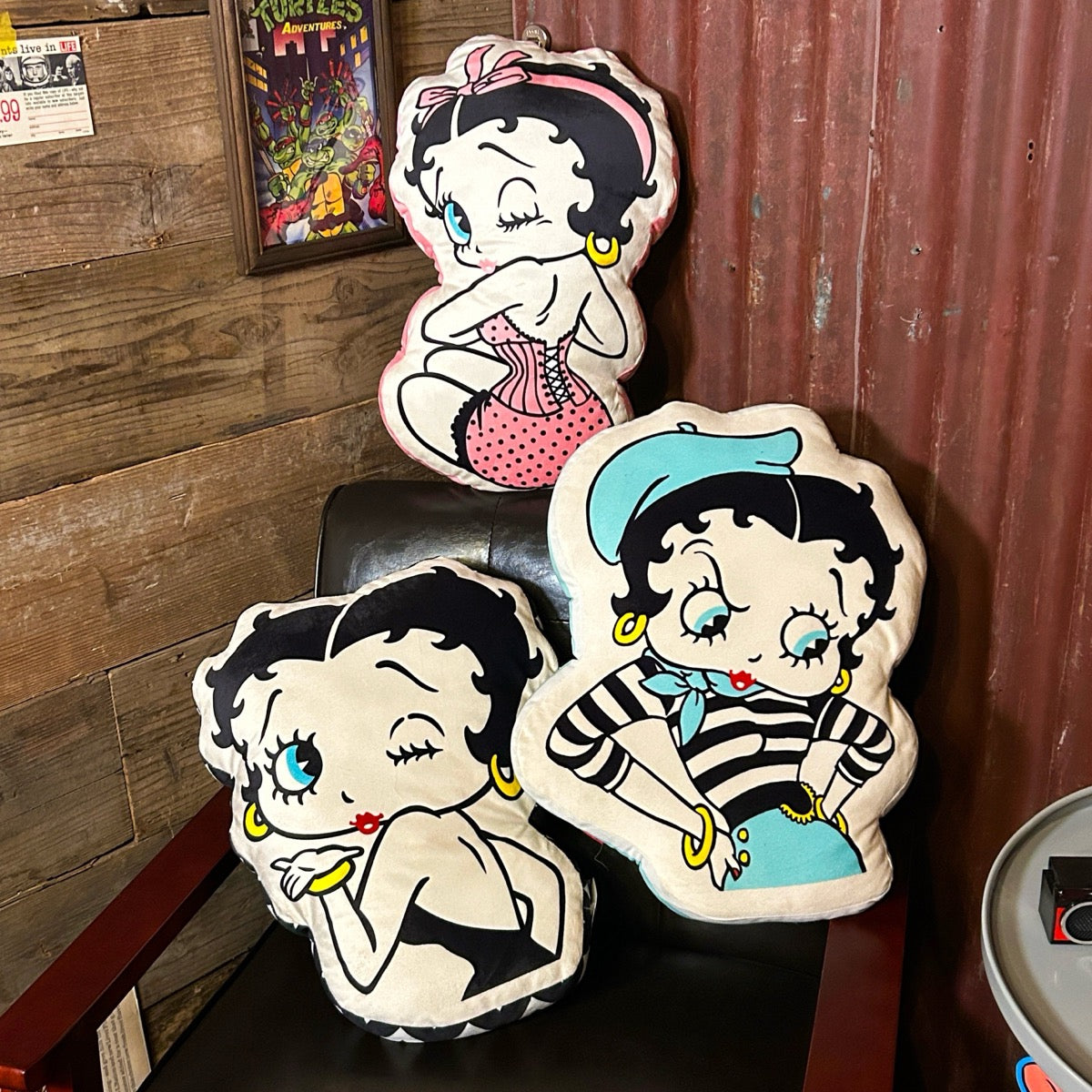 【BETTY BOOP】DIE CUT CUSHION
