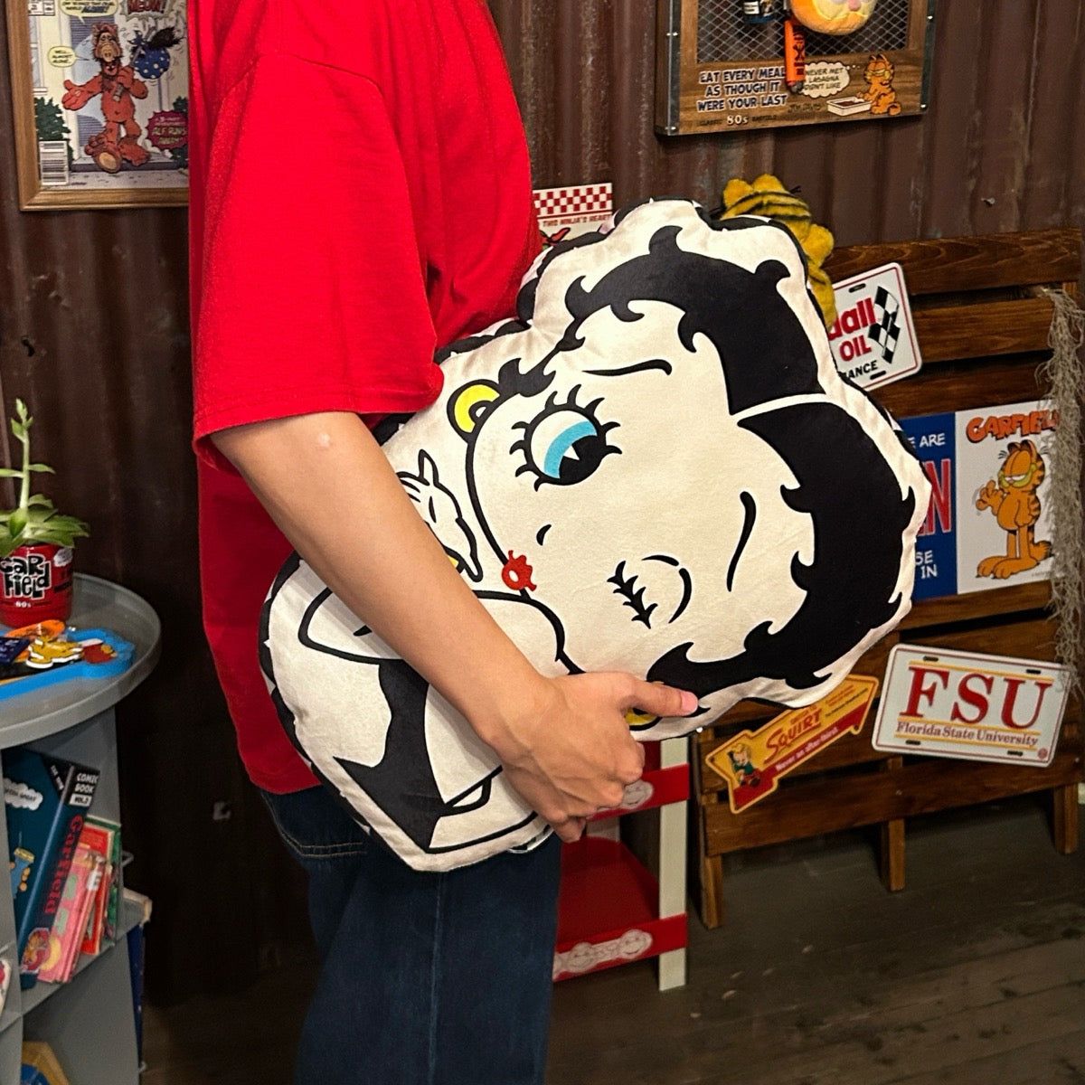 【BETTY BOOP】DIE CUT CUSHION