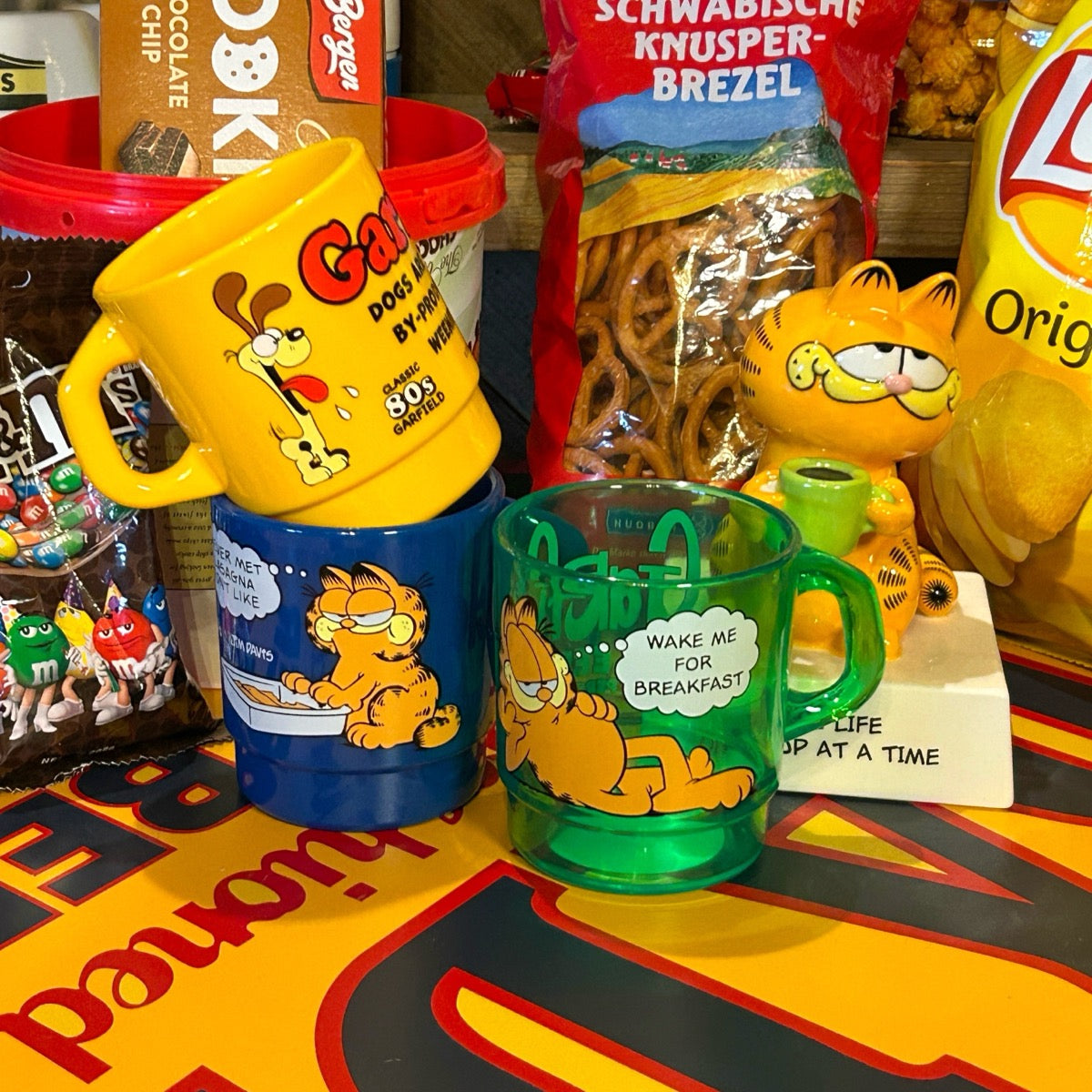 GARFIELD】MILKY STACKING MUG/【ガーフィールド】 ミルキー