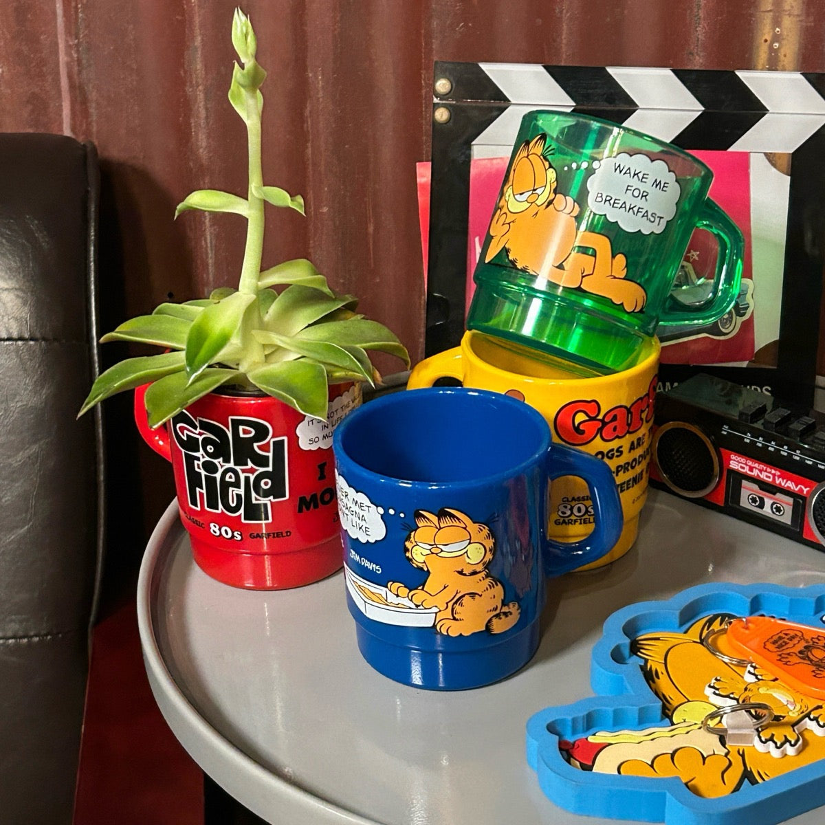 【GARFIELD】MILKY STACKING MUG/【ガーフィールド】 ミルキースタッキングマグ