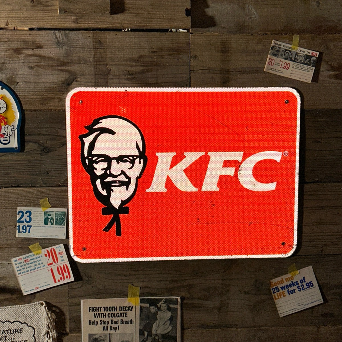 KFC Highway Roadside Sign/ケンタッキー ハイウェイ ロードサイドサイン【US限定】